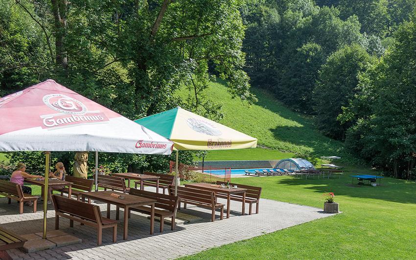Pension & Restaurace Zeleny Mlyn Жацлерж Екстер'єр фото